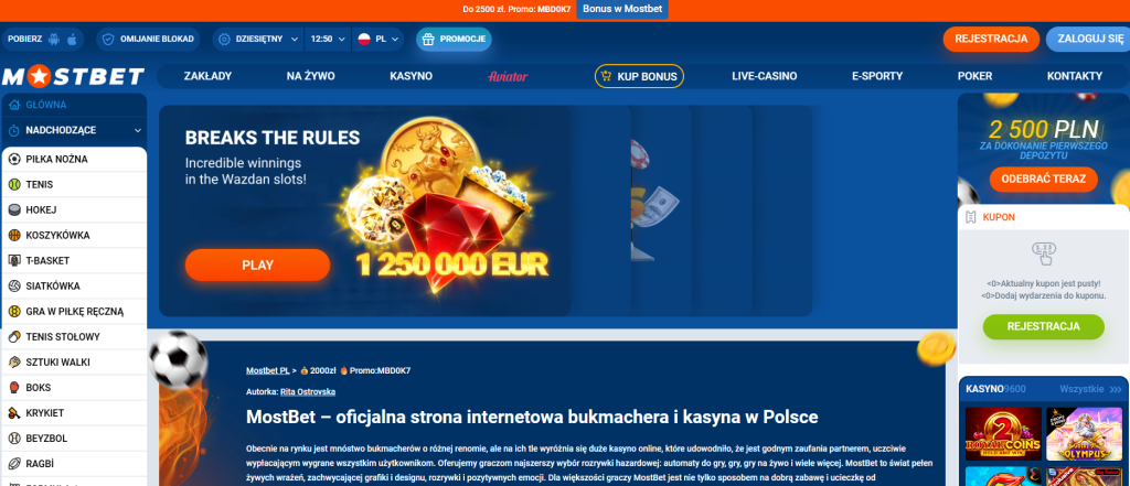 mostbet casino