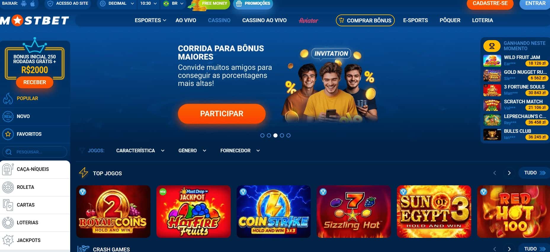 mostbet casino
