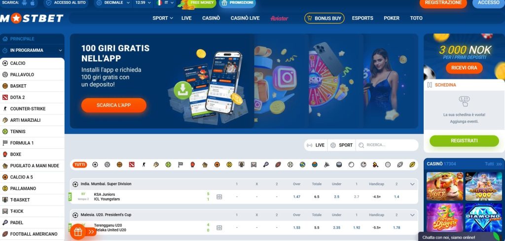 mostbet