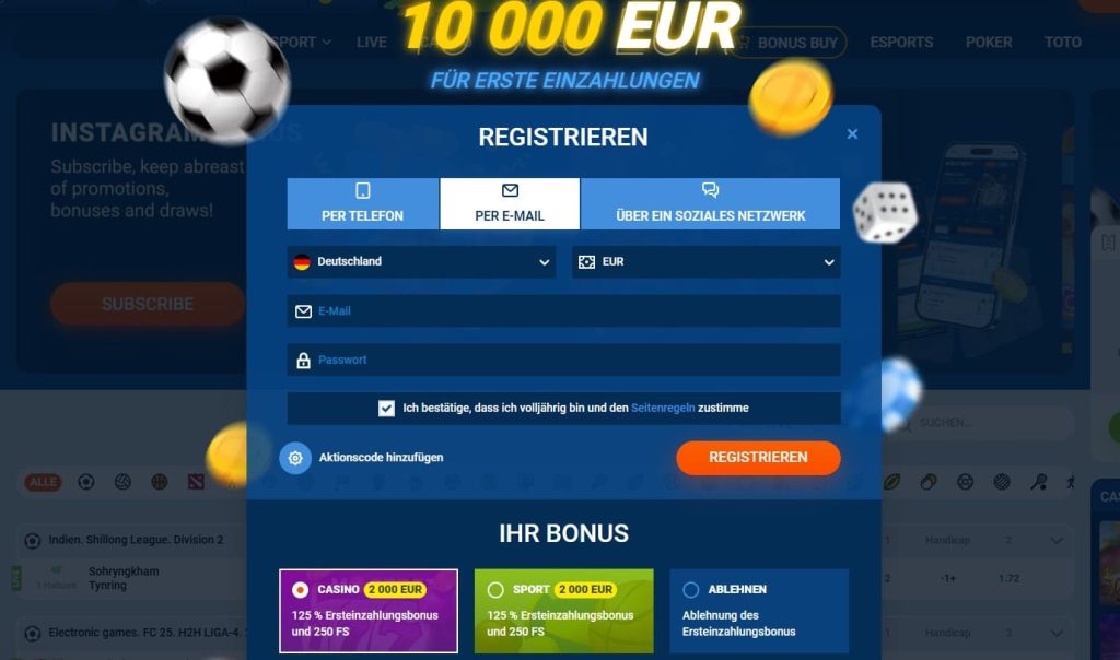 mostbet registration